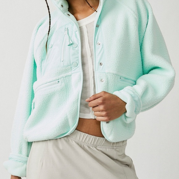 Hit The Slopes Jacket Mint Jade Ice - Picture 3 of 4